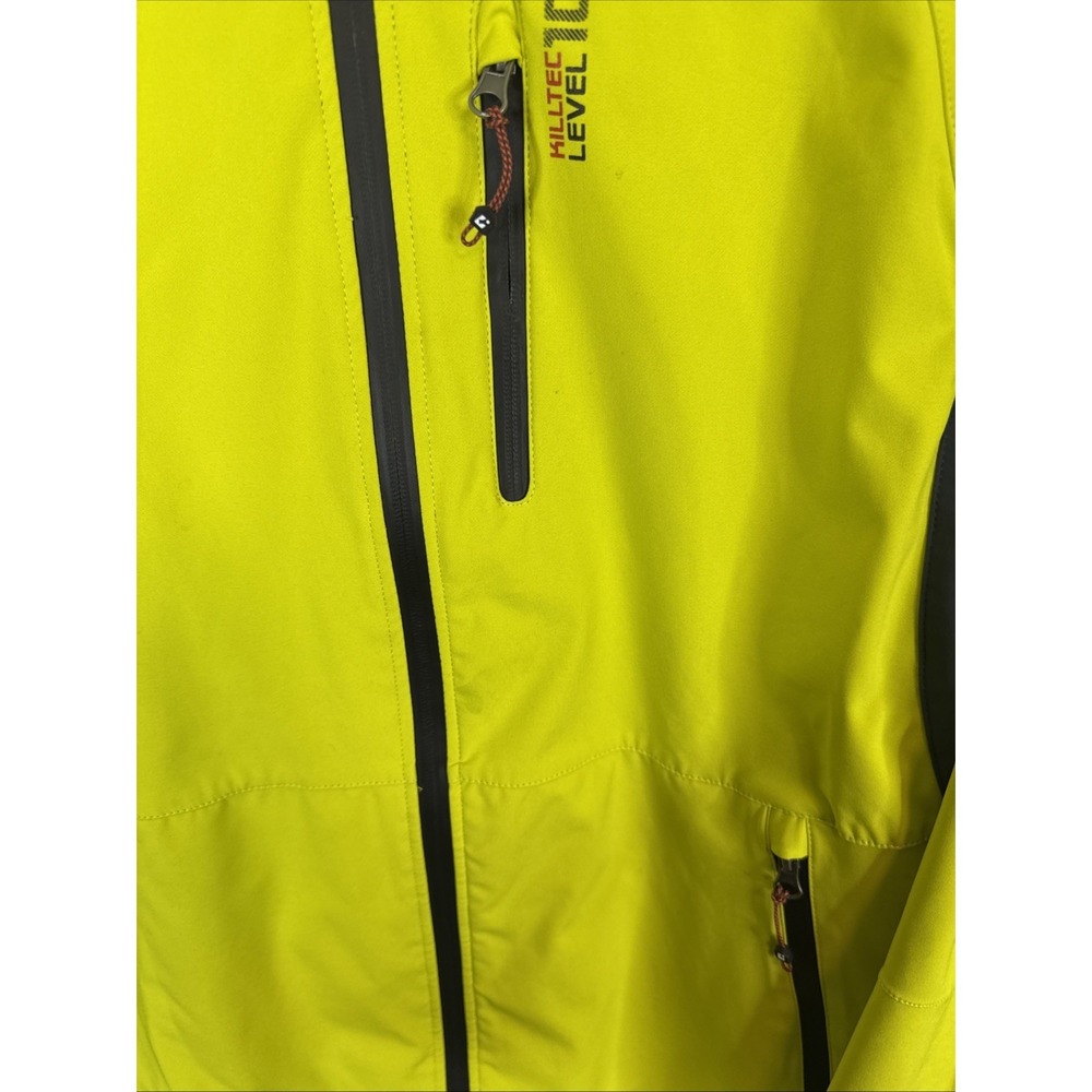 Killtec Level 10 Technical Outdoor Jacket Neon Ye… - image 2